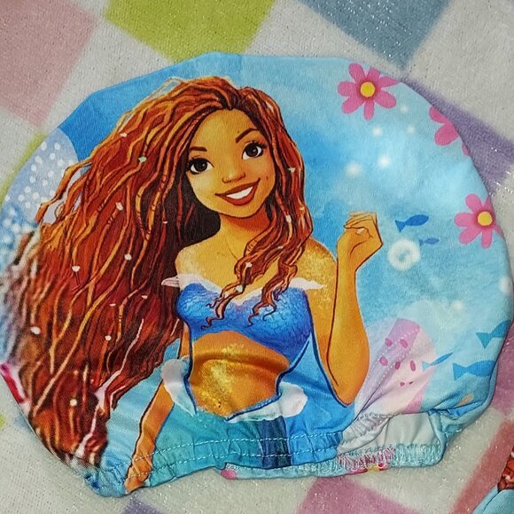 Girls Mermaid Bathing suit and Cap Size 9/10 - Picture 3 of 6